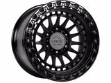 Rin Lock 19x9 5x127 ET-12 Matte Black Gloss Black