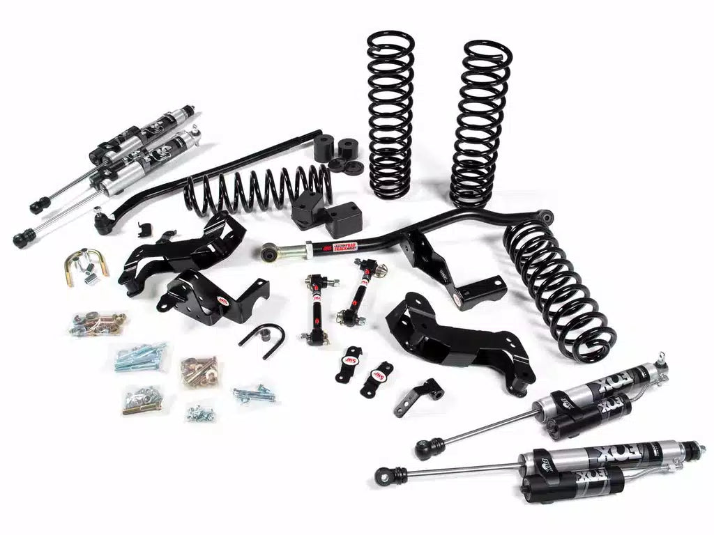 KIT DE ELEVACION JKS 3.5"/ JEEP WRANGLER JK 4 PUERTAS/ DEPOSITO REMOTO 2.0 FOX
