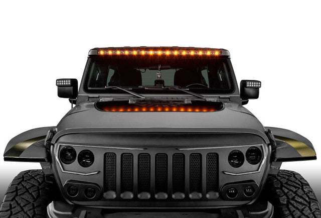 BARRA LUZ LED PARABRISAS ORACLE/ JEEP WRANGLER JL-GLADIADOR JT