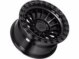 Rin Lock 19x9 5x127 ET-12 Matte Black Gloss Black