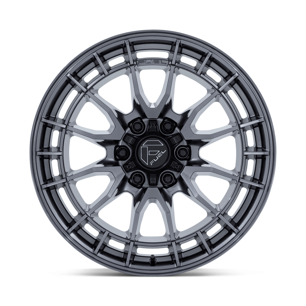 RINES FUEL FC888-REVOLT 18X9.0 6X139.7 ET 20 GLOSS GUNMETAL CB 106.1