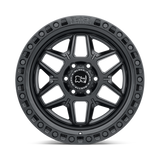 RINES BLACK RHINO KELSO 18X9.0 6X139.7 ET 12 CB 112.1 MATTE BLACK W/BLACK BOLTS
