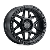 RINES BLACK RHINO KELSO 18X9.0 6X139.7 ET 12 CB 112.1 MATTE BLACK W/BLACK BOLTS