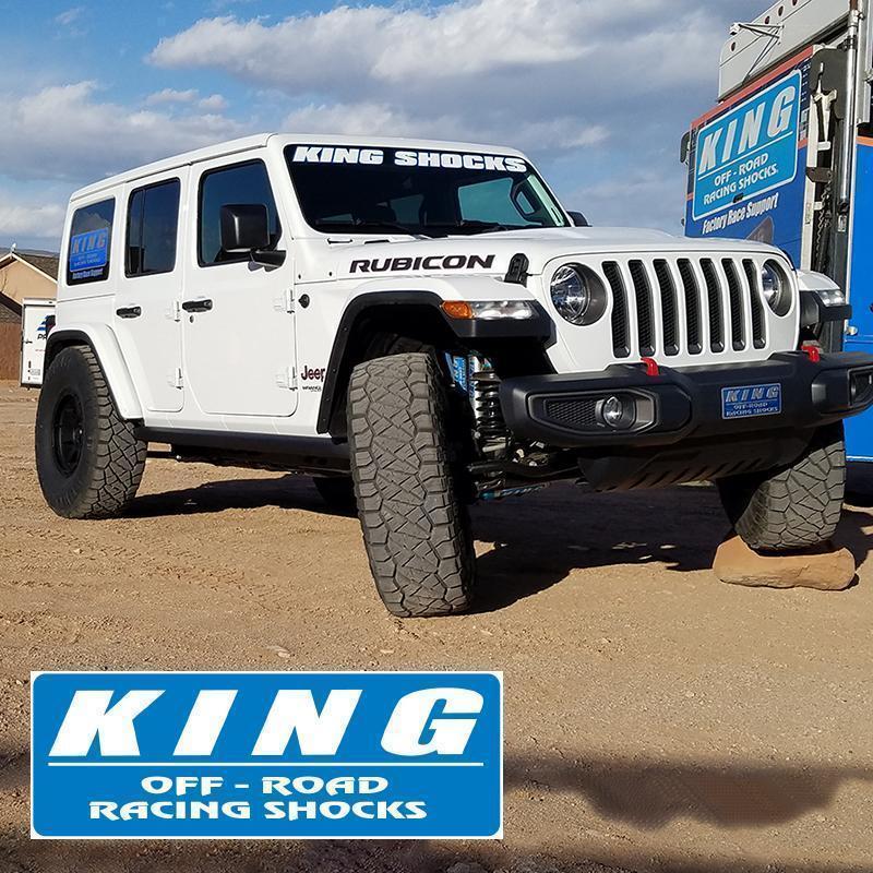 Kit de elevación EVO de 4.5'' para Jeep Wrangler JL/JLU Sistema Enforcer/Amortiguadores King 2.0 Barras estabilizadoras