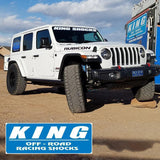 Kit de elevación EVO de 4.5'' para Jeep Wrangler JL/JLU Sistema Enforcer/Amortiguadores King 2.0 Barras estabilizadoras