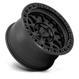 RINES KMC KM549-GRS 18X9.0 6X139.7 ET 18 SATIN BLACK CB 106.1