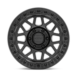 RINES KMC KM549-GRS 18X9.0 6X139.7 ET 18 SATIN BLACK CB 106.1