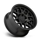 RINES KMC KM717-BULLY OL 17x8.5 6X114.3 ET 18 SATIN BLACK CB 66.1