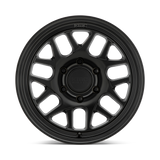 RINES KMC KM717-BULLY OL 17x8.5 6X114.3 ET 18 SATIN BLACK CB 66.1