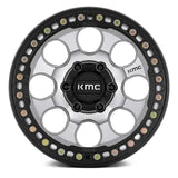 RIN KM237 RIOT BL SATIN BLACK W/ MACHINED RING/ APLICACIÓN PARA JEEP JK/JL Y GLADIADOR