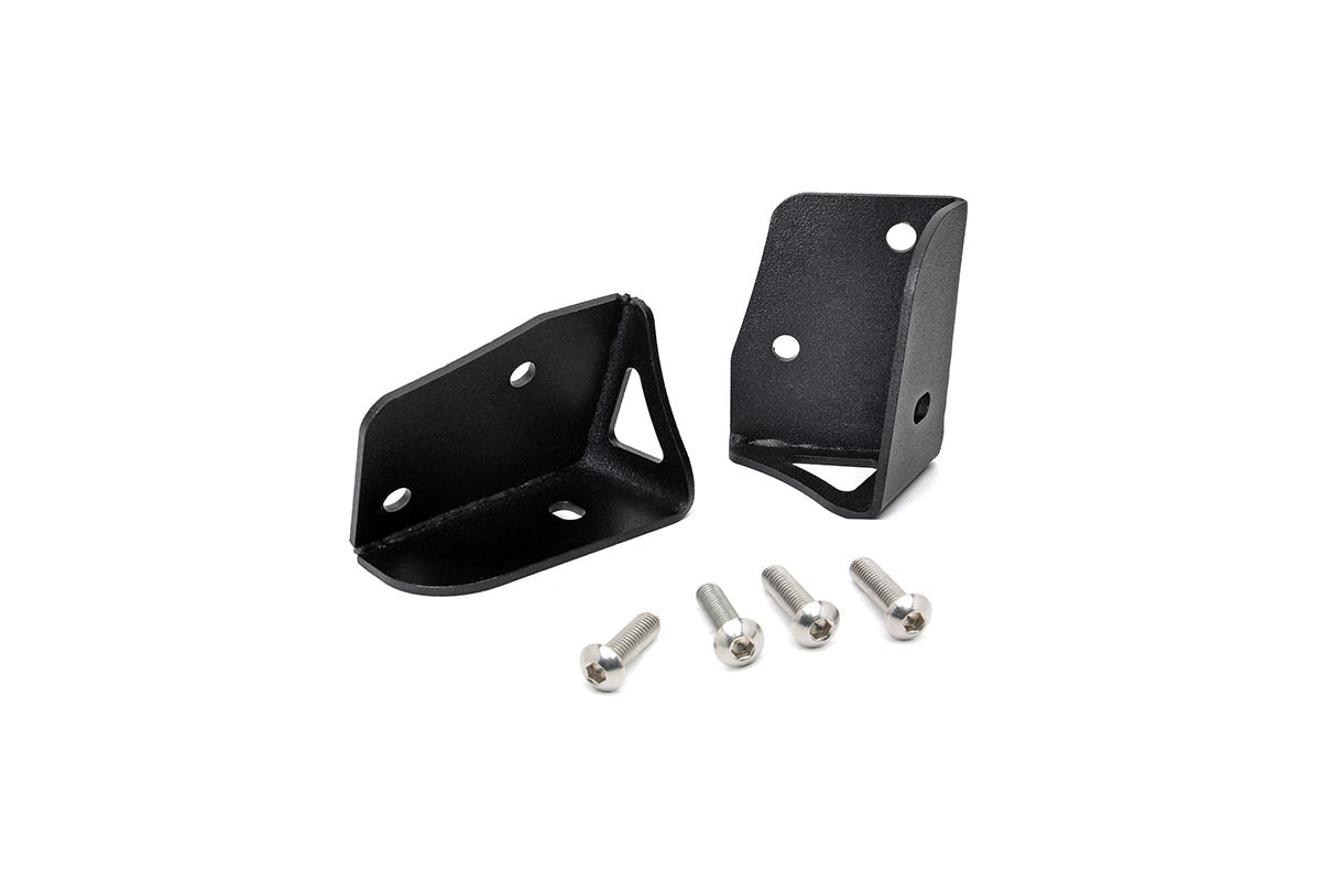 PAR DE SOPORTES DE LUCES ROUGH COUNTRY PARA PARABRISAS INFERIOR/ JEEP WRANGLER JK UNLIMITED 2007-2018
