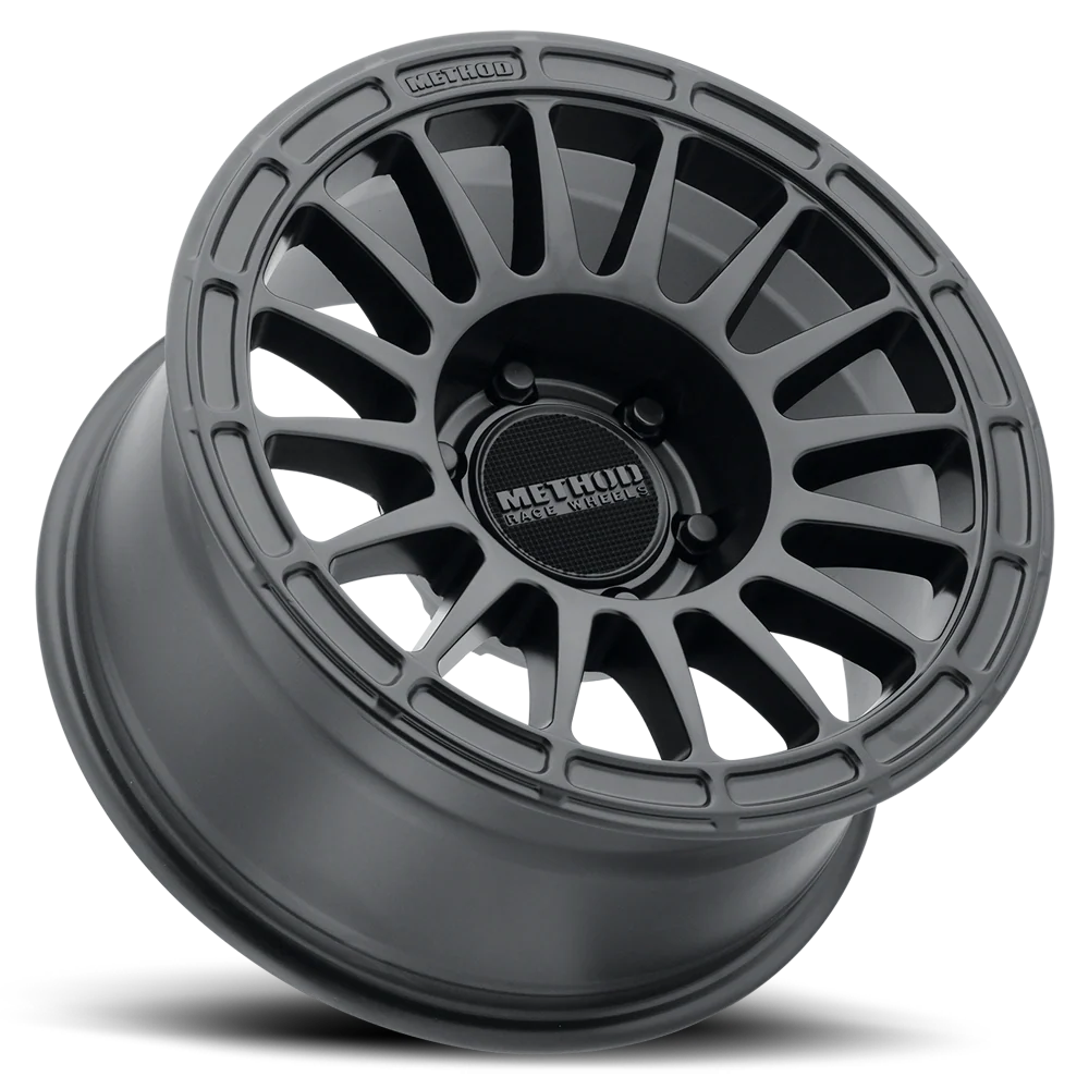 Rin Method MR 314 17X8.5 6X139.7/ ET 00/ CB 106.25/ MATTE BLACK Compatible con TACOMA HILUX BRONCO RANGER L200