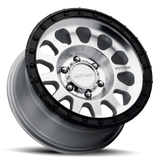RIN METHOD MR315/ 17X9 5X5/ ET -12/ CB 71.5/ MACHINED-GLOSS BLACK LIP