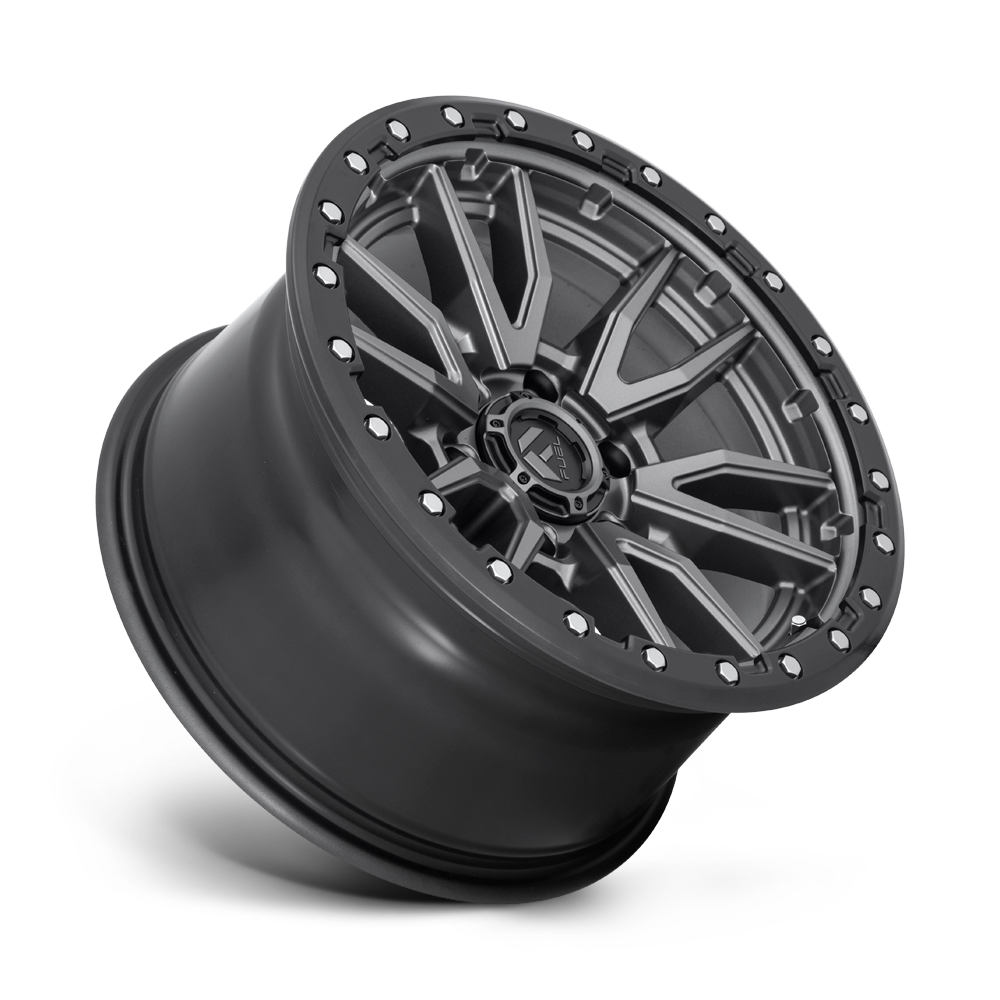 RINES FUEL D680-REBEL 18X9.0 6X139.7 ET 20 MATTE ANTHRACITE BLACK RING CB 106.1