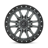 RINES FUEL D680-REBEL 18X9.0 6X139.7 ET 20 MATTE ANTHRACITE BLACK RING CB 106.1