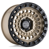 RIN BLACK RHINO SENTINEL DESERT SAND W-BLACK LIP EDGE/ APLICACIÓN PARA JEEP JK/JL Y GLADIADOR