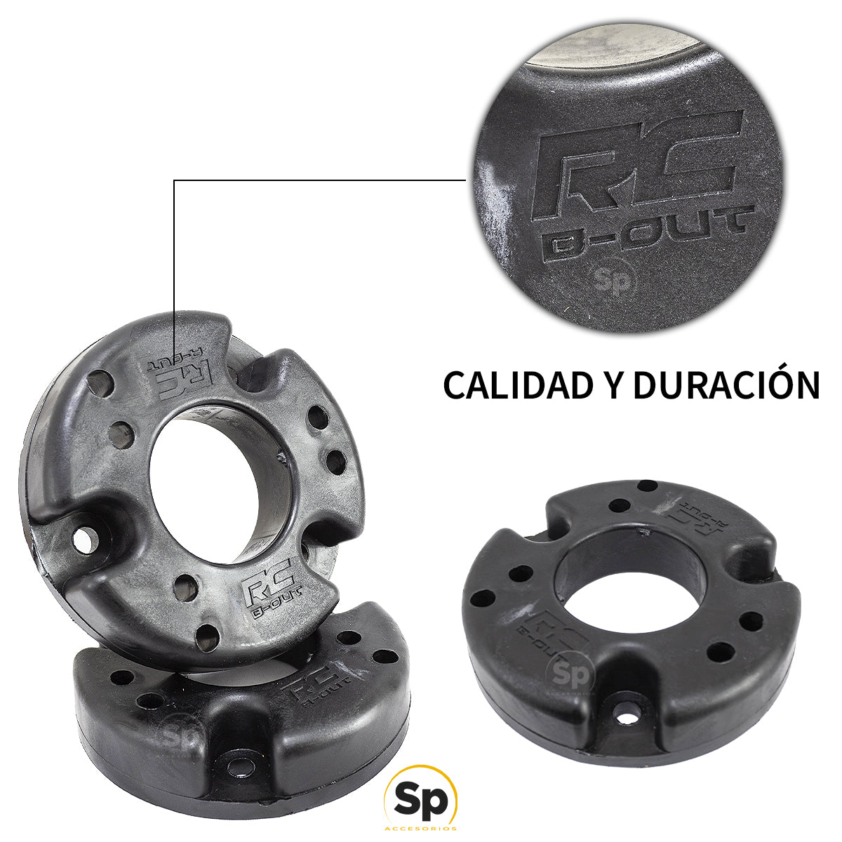 KIT DE NIVELACIÓN DE 2” MOLDEADO PARA FORD F-150 2WD/4WD 2009 - 2021