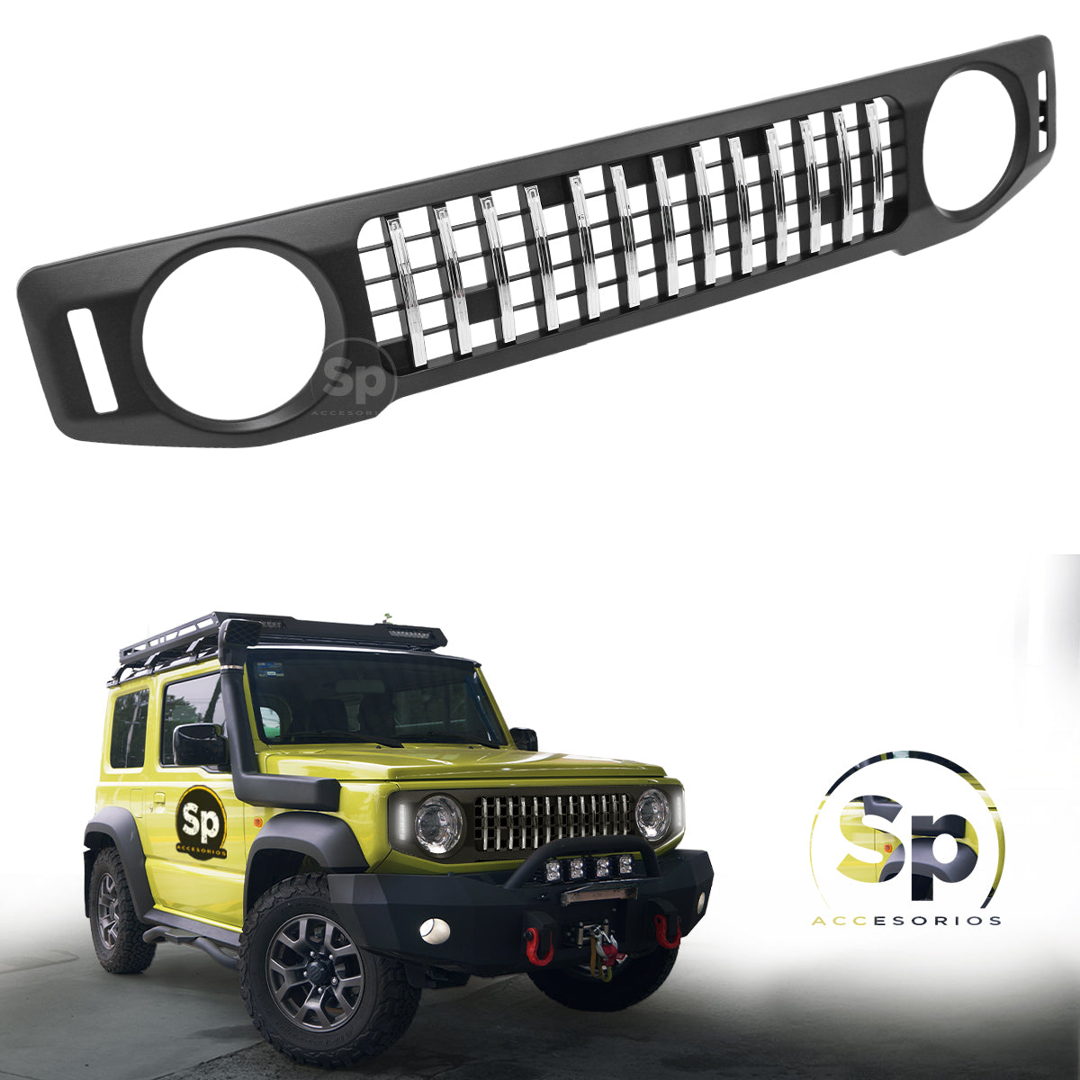 PARRILLA TIPO GEEK OFF ROAD PARA SUZUKI JIMNY 2020 - 2024