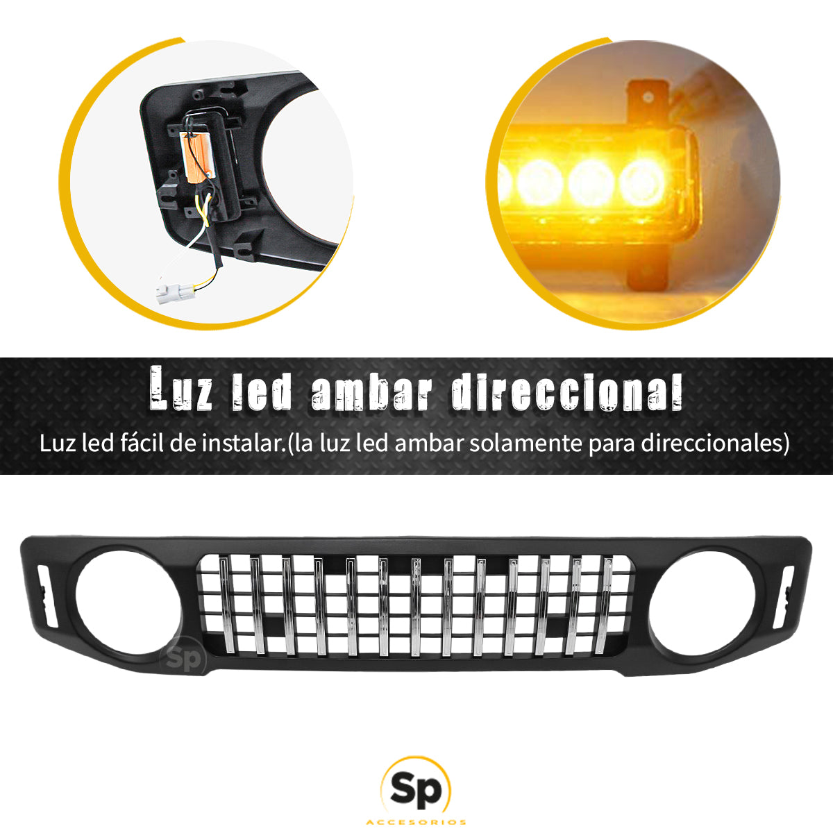 PARRILLA TIPO GEEK OFF ROAD PARA SUZUKI JIMNY 2020 - 2024