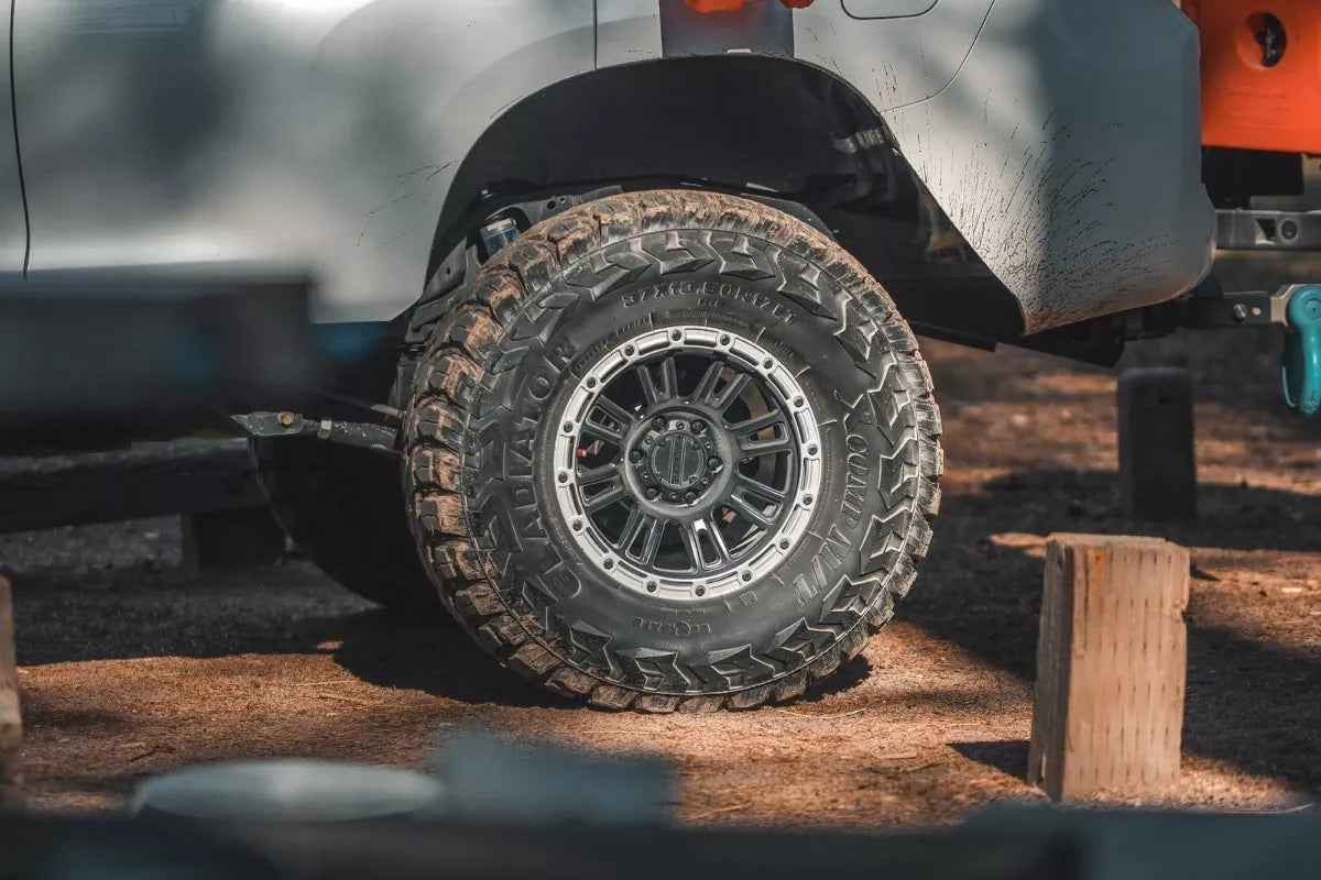 RINES RACELINE 956BS COMPASS 17X8.5 5X127 CB ET-12 SATIN BLACK W/SILVER RING