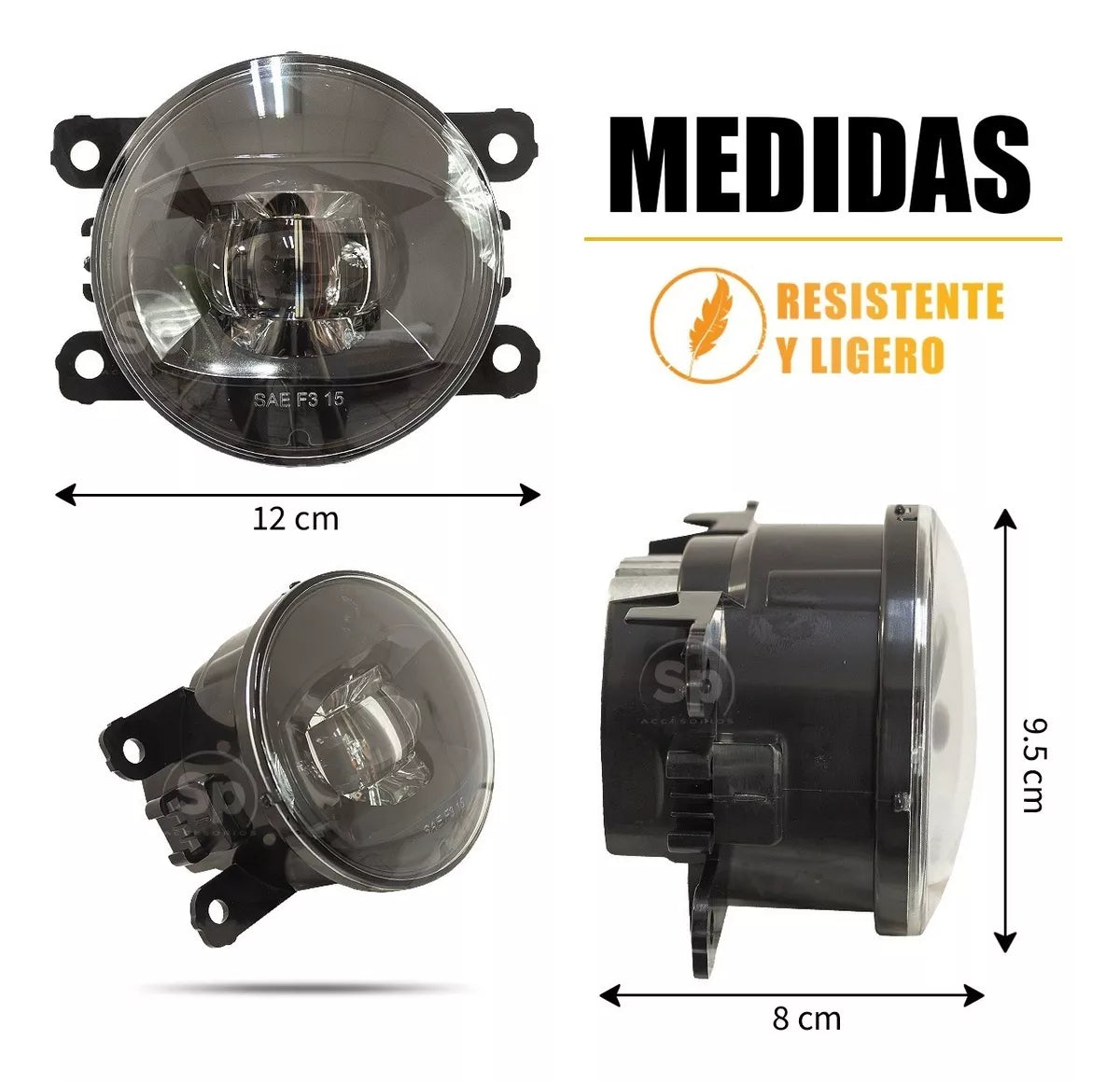 FAROS ANTINIEBLA LED FORD RANGER 2016 A 2022