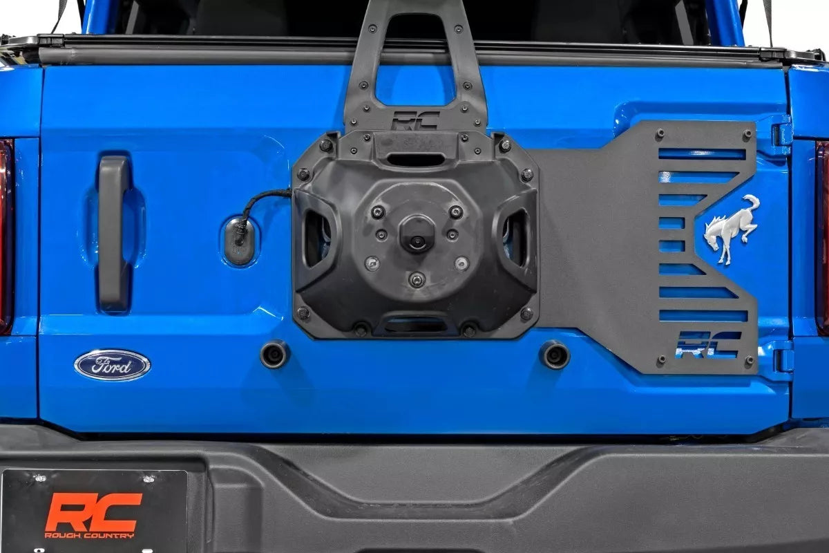 PLACA BASE RELOCALIZADOR DE LLANTA PARA FORD BRONCO 2021 - 2023