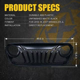 PARRILLA ANGRY ENOJADA PARA JEEP WRANGLER JL 2019 - 2020