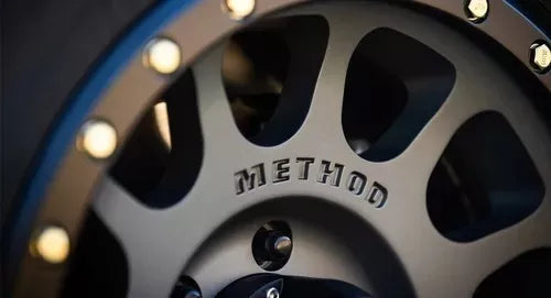 RINES METHOD MR305 17X8.5 5X127 CB94 ET0 TITANIUM - MATTE BLACK LIP