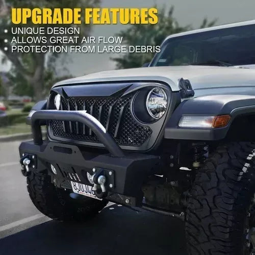 PARRILLA ANGRY ENOJADA PARA JEEP WRANGLER JL 2019 - 2020