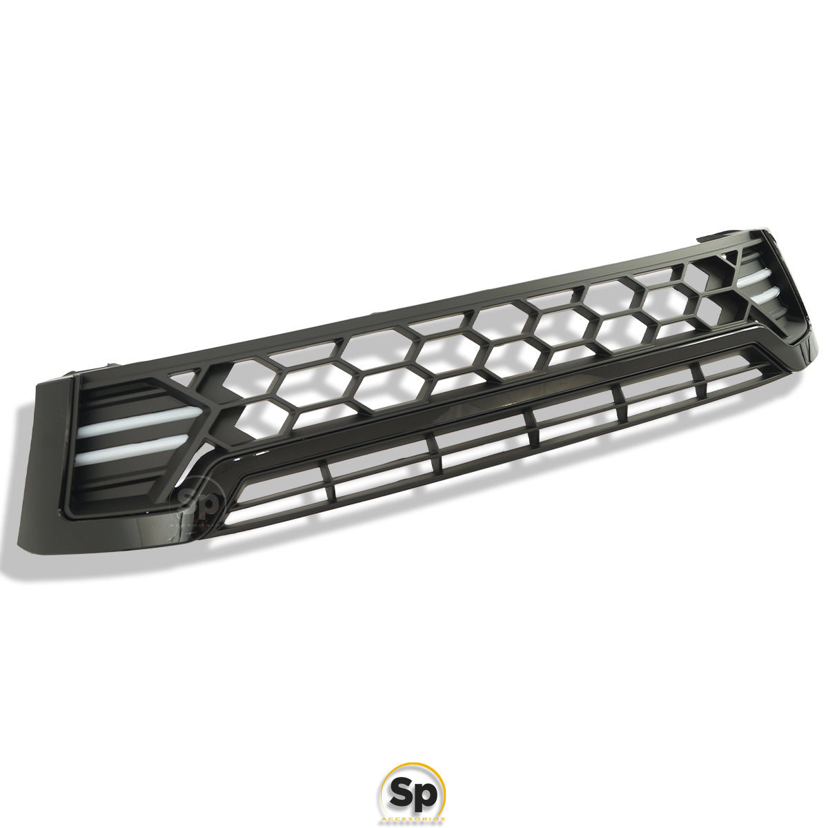 PARRILLA LED RAPTOR COLOR NEGRO PARA TOYOTA HILUX REVO 2016 - 2019