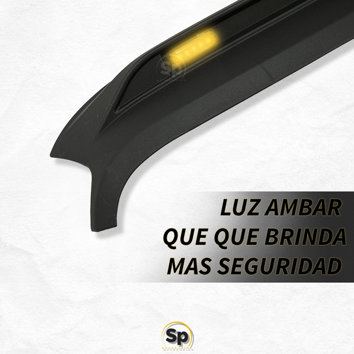 Deflector Frontal Luz Led Jeep Wrangler Jl